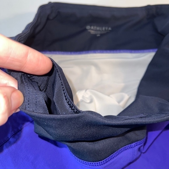 NWOT Althleta Color Block Running Shorts ZIP POCKET DRAWSTRING Size M - Picture 11 of 15